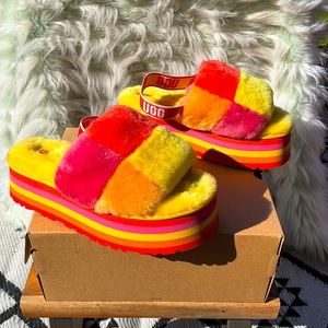 NWOT Ugg Disco Platform Slipper Sz 11